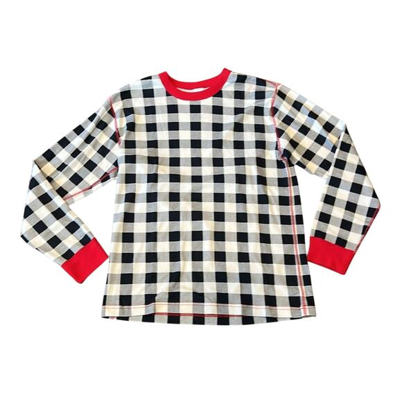 NWT Hanna Andersson Men's Organic Cotton Plaid Pajama Set Size XL - Picture 2 of 13